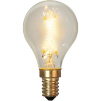LED-lamppu Star Trading Soft Glow 353-17-1, Ø45x83mm, E14, kirkas, 0.5W, 2100K, 30lm