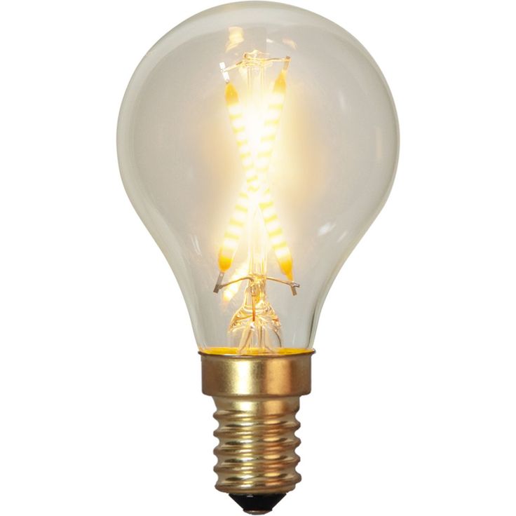LED-lamppu Star Trading Soft Glow 353-17-1, Ø45x83mm, E14, kirkas, 0.5W, 2100K, 30lm