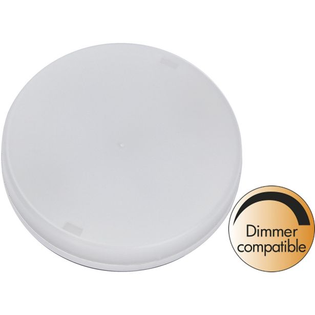 LED-lamppu Star Trading Spotlight Basic 347-98-1, Ø75x25mm, GX53, 6.5W, 3000K, 600lm
