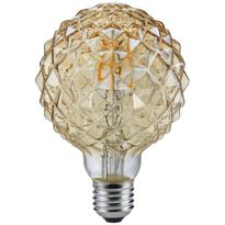 LED-lamppu Trio 904 E27, deco, filament, 4W, 320lm, 2700K, ruskea