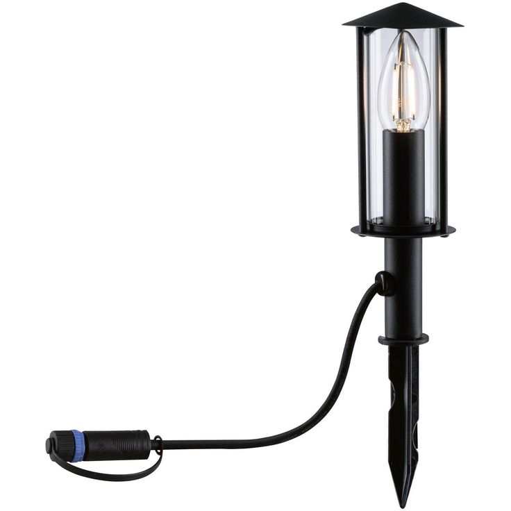 LED-Maapiikkivalaisin Paulmann Plug & Shine 220mm antrasiitti