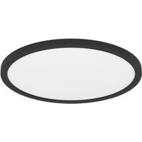 LED-Paneelivalaisin Eglo connect.z Rovito-Z, ø30cm, 14.6W, RGBW, musta
