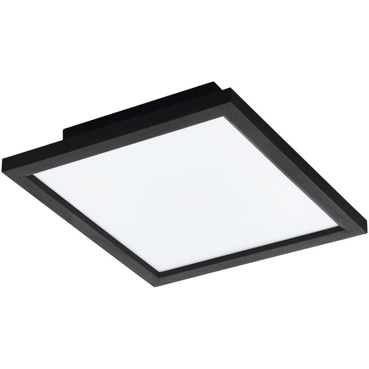 LED-Paneelivalaisin Eglo connect.z Salobrena-Z musta eri kokoja
