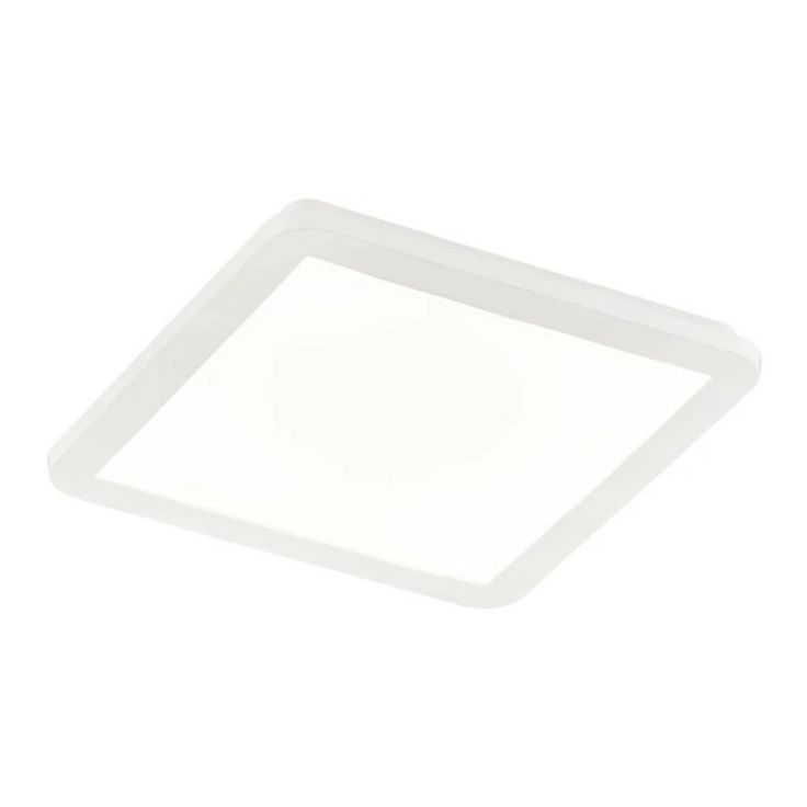 LED-plafondi Trio Camillus 30x30cm 4000K valkoinen