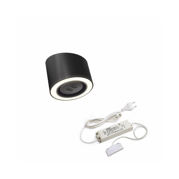 LED-Spotti Domus Line Unika D-M lisäosa 2-osaisella usb-pistorasialla eri värejä