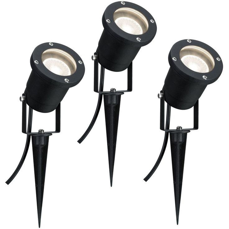 LED-Ulkospottisarja Paulmann Special Line Garden, 3-osainen, musta
