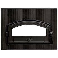 Leivinuunin luukku 410x230/180 mm valurauta musta