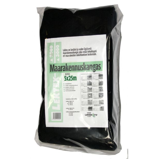 Suodatinkangas Lektex Minipack N1, 5 x 25m