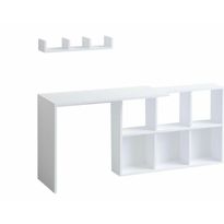 Työpöytä Linento Furniture Jack valkoinen/tammi