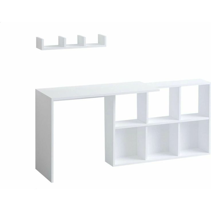 Työpöytä Linento Furniture Jack valkoinen/tammi
