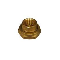 Liitinpari Grundfos käyttövesipumpulle, messinki, 1 1/4 x R 3/4