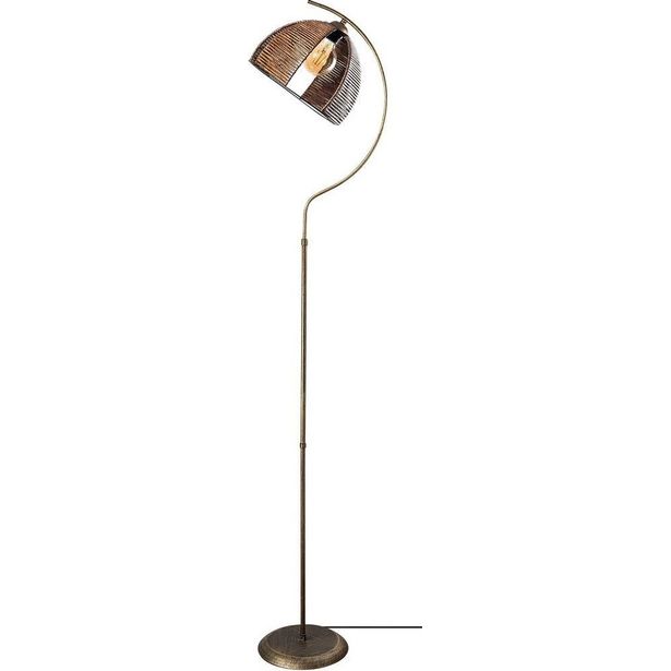 Lattiavalaisin Linento Lighting Demilune Floor, antiikki