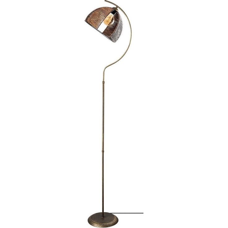 Lattiavalaisin Linento Lighting Demilune Floor, antiikki