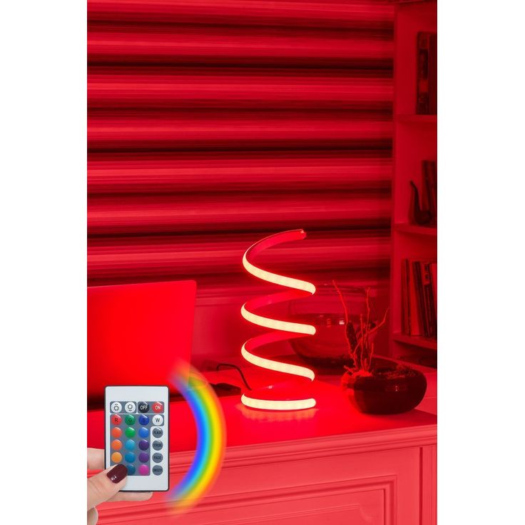 Pöytävalaisin Linento Lighting Vermeer, värinvaihto-ominaisuus, valkoinen