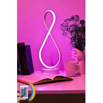 Pöytävalaisin Linento Lighting Degas, 45cm, värinvaihto-ominaisuus, valkoinen