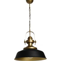 Kattovalaisin Linento Lighting YL553, Ø35cm, musta