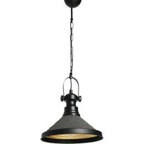 Kattovalaisin Linento Lighting YL550, Ø30cm, musta/harmaa