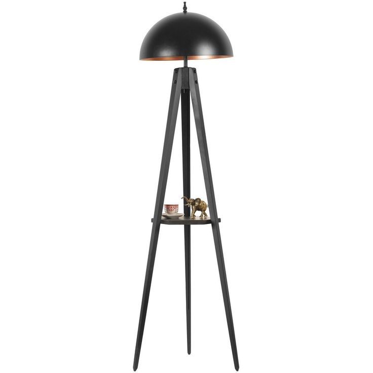 Lattiavalaisin Linento Lighting Sehpali 8746-5, musta