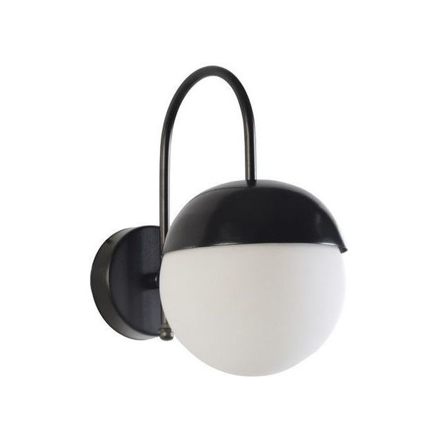 Seinävalaisin Linento Lighting Küre 8769-1, musta