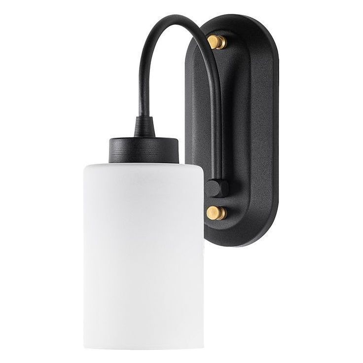 Seinävalaisin Linento Lighting Hemikilo 13161, musta/valkoinen