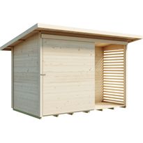 Roskakatos/pihavarasto Luoman Lillevilla 660 Ookila, 5.1m², liukuovella