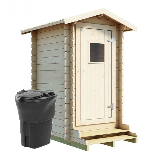 ProPuucee-paketti 1.7m², sis. Lillevilla Toilet 13 ja Kekkilä Tehokäymälä 230l