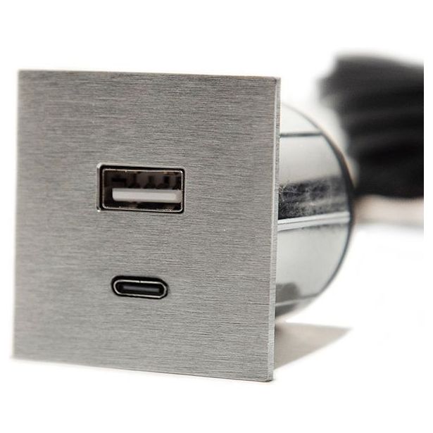 USB-pistorasia Limente PICK-2, neliö