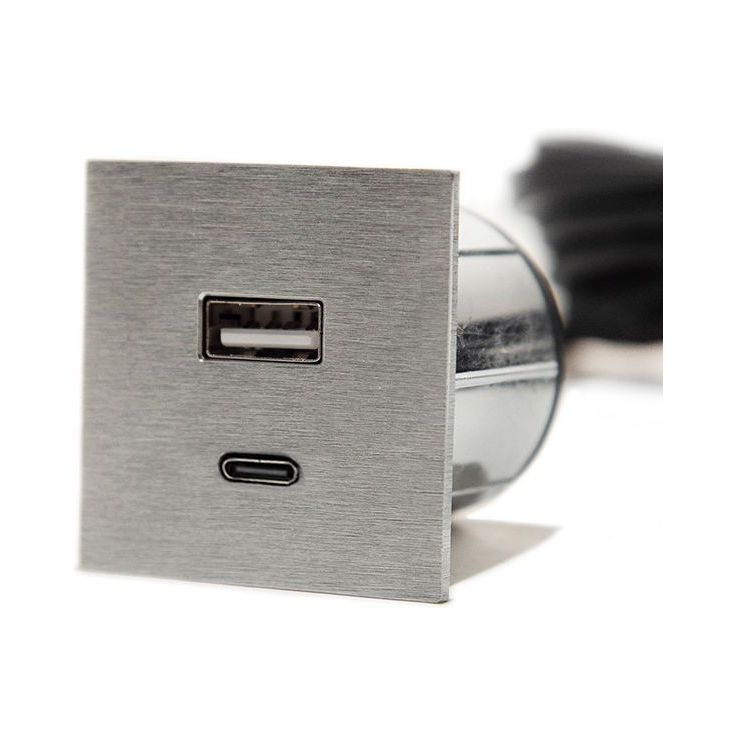 USB-pistorasia Limente PICK-2, neliö