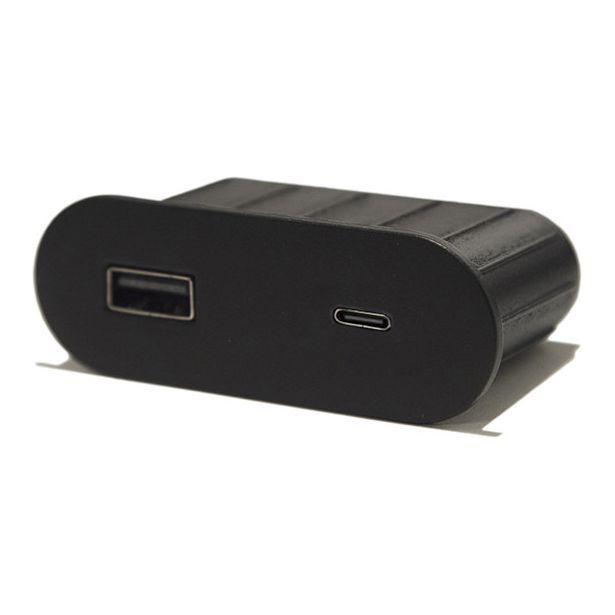 USB-pistorasia Limente PICK-4, soikea