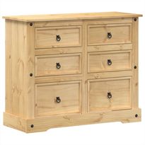 Lipasto Corona 110x43x91 cm täysi mänty (05676)