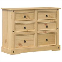 Lipasto Corona 112x48x91 cm täysi mänty (05677)