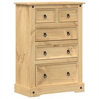 Lipasto Corona 80x43x114 cm täysi mänty (05671)