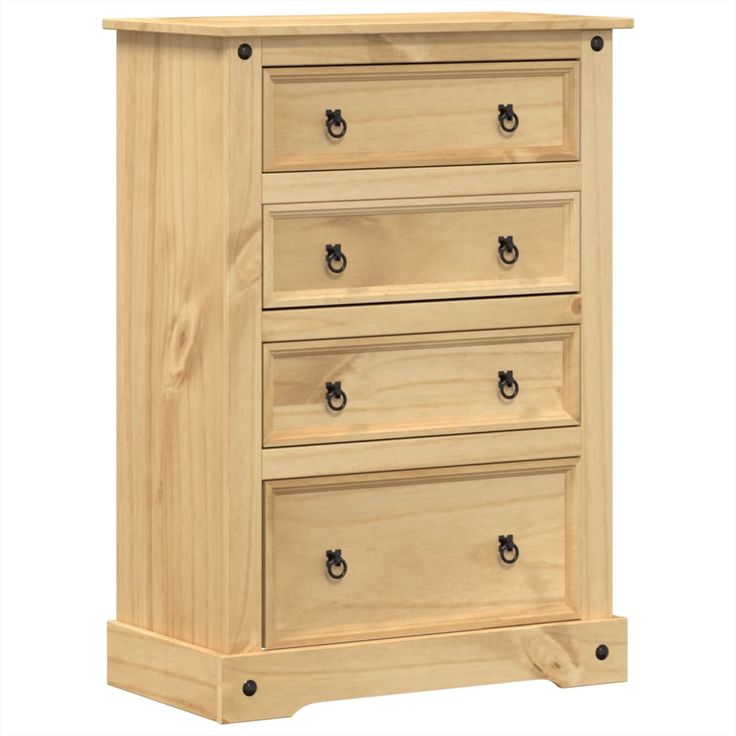 Lipasto Corona 80x43x114 cm täysi mänty (05672)