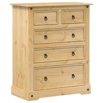 Lipasto Corona 92x48x114 cm täysi mänty (05674)
