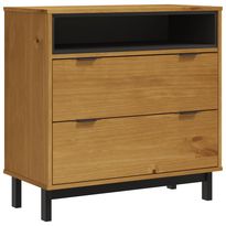 Lipasto FLAM 80x40x80 cm täysi mänty (57815)