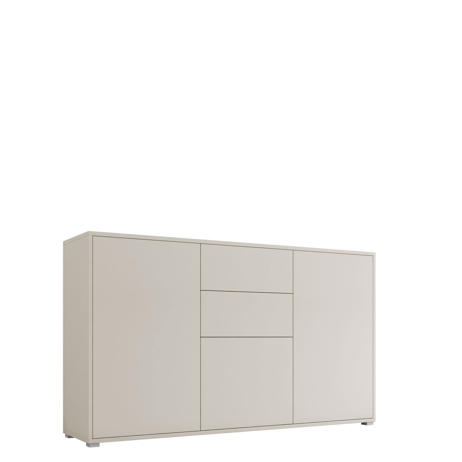 Lipasto GESITA, 2 ovea, 3 laatikkoa, beige (6573)