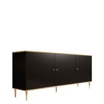 Lipasto GLAMOUR, musta/kulta (9635)