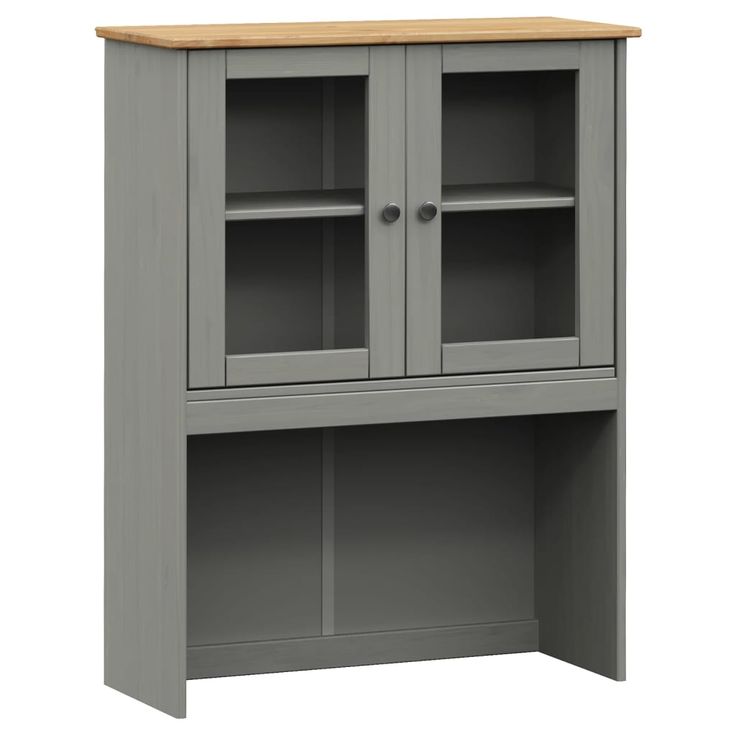 Lipaston yläosa VIGO harmaa 78x30x100 cm täysi mänty (53207)
