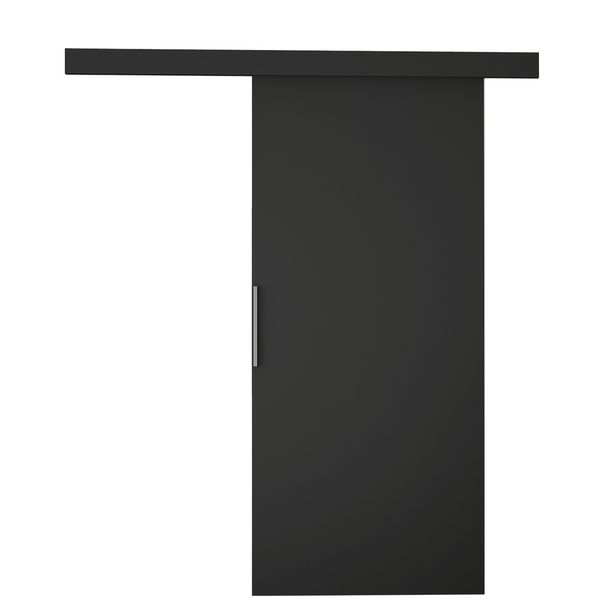 Liukuovi MARTI I + itsesulkeutuva mekanismi, musta (7019)