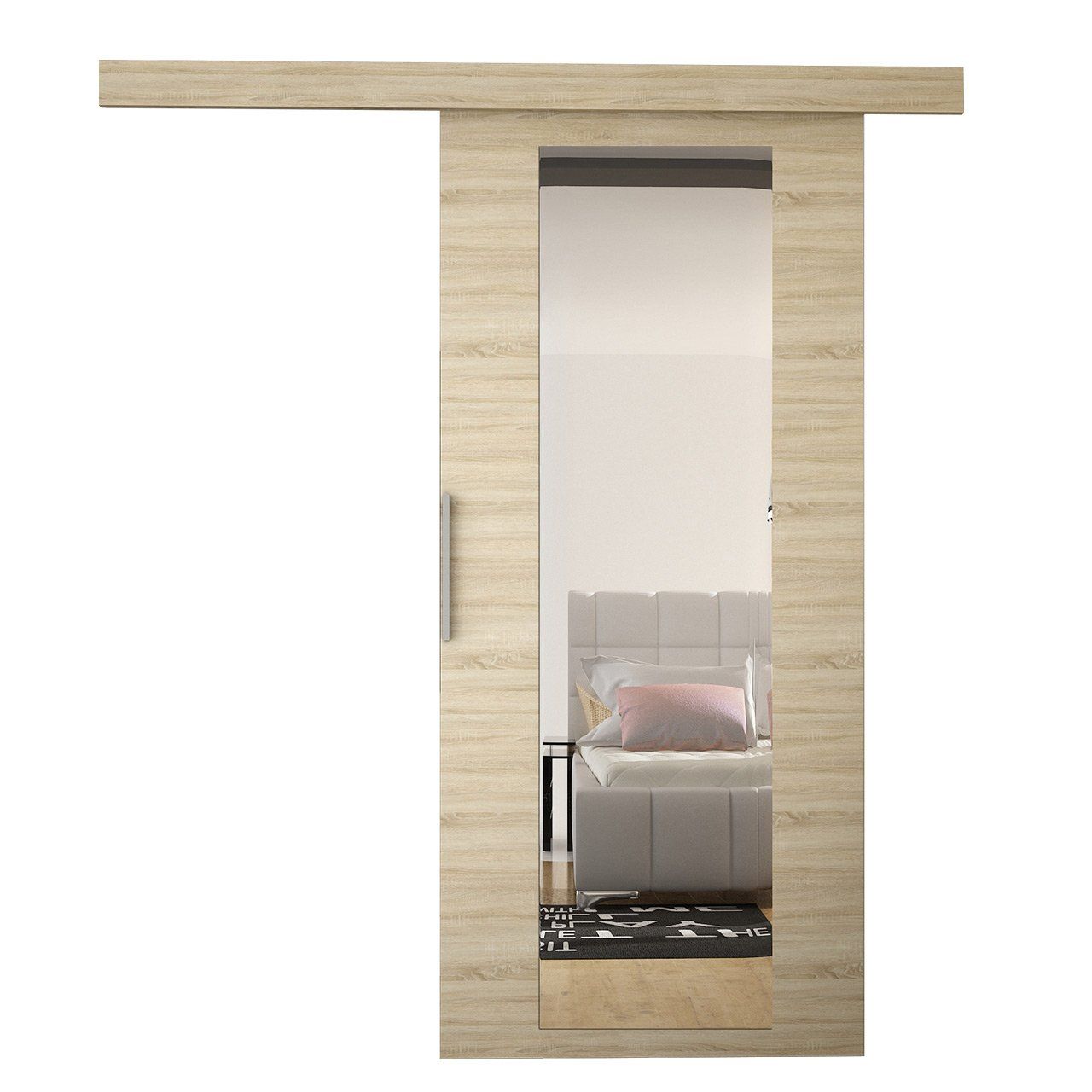 Liukuovi MARTI IV + itsesulkeutuva mekanismi, beige (7118)