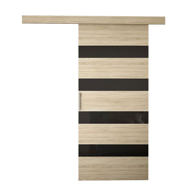 Liukuovi RUBI V + itsesulkeutuva mekanismi, beige/musta (6932)
