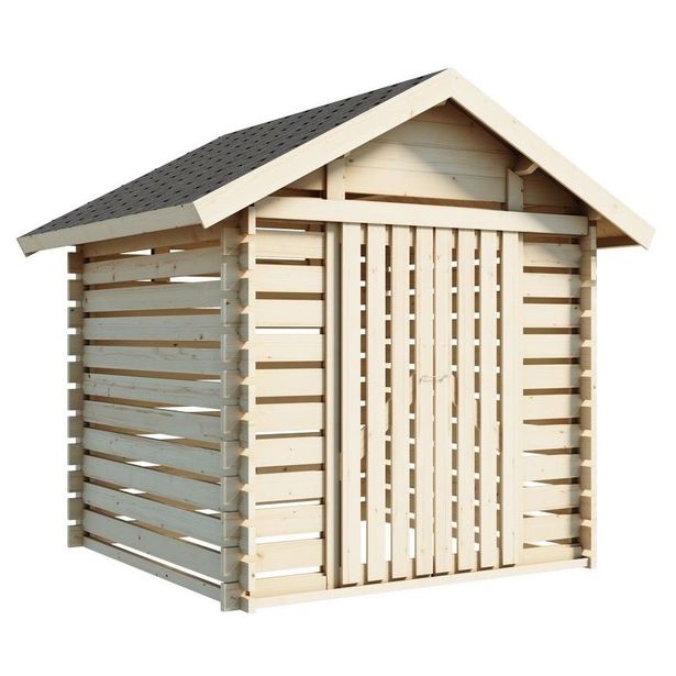 Puuliiteri Luoman Lillevilla 591 Tahko, 4m², 2-laatu