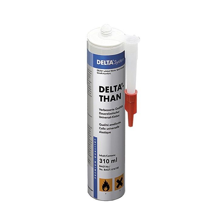 Kiinnitysmassa Delta-Than, Delta radonsuojien kiinnittämiseen, 310ml 