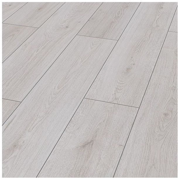 Laminaatti Lektar Indoor 32 Tammilankku, luonnonvalkoinen, 4-viiste