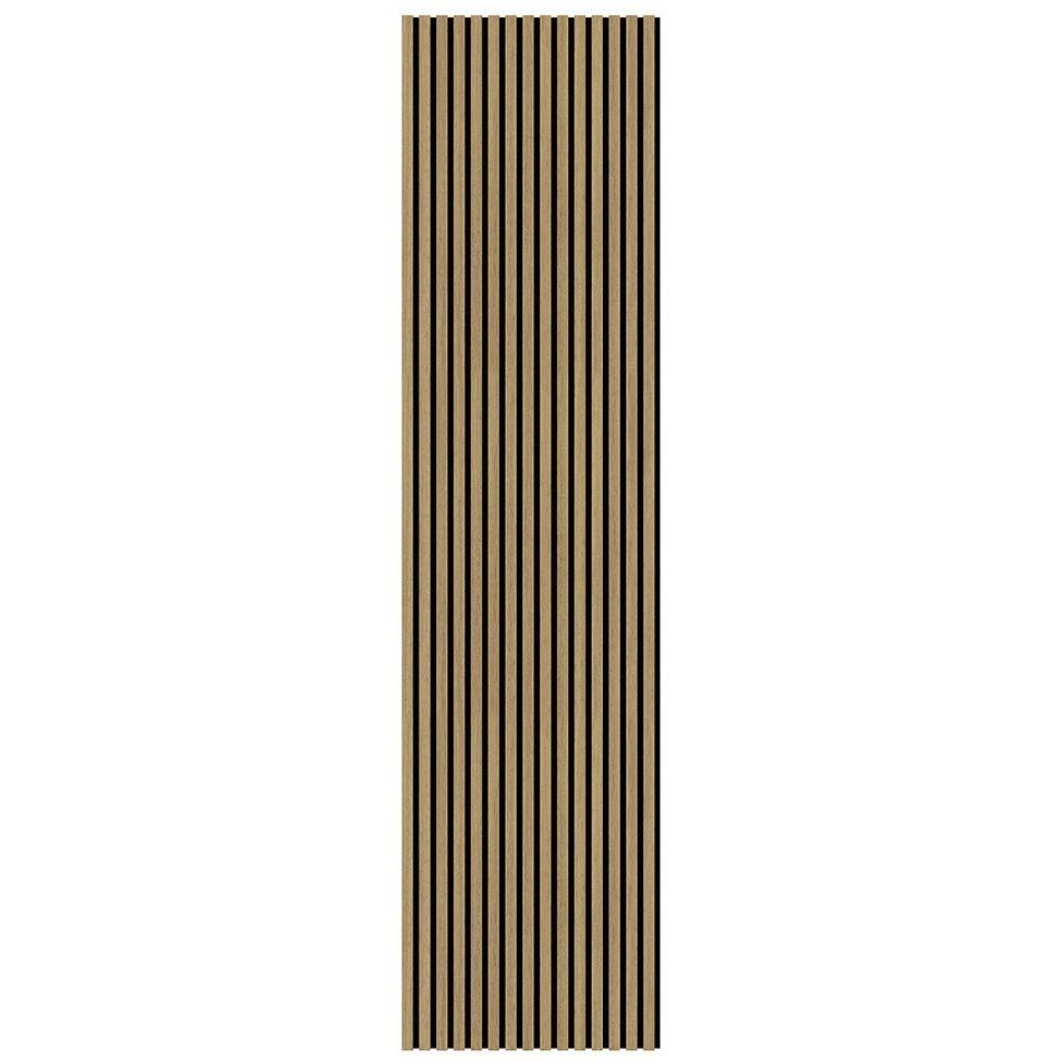 Akustiikkapaneeli Landskap Dekor, 3000x600x21mm, öljytty tammi