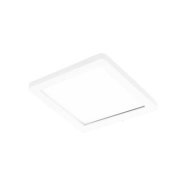 LED-kattovalaisin Limente DSC, 163x163mm, IP20, 12W, valkoinen/musta