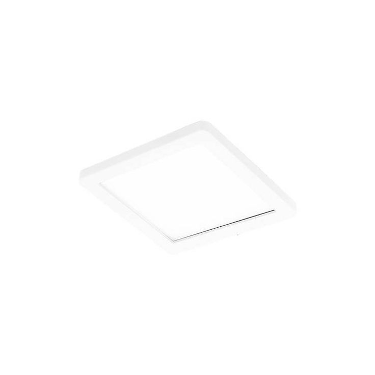 LED-kattovalaisin Limente DSC, 163x163mm, IP20, 12W, valkoinen/musta