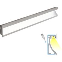 LED-profiili Limente LED-Wall, 20 Lux, 4000K 2 m, alulook