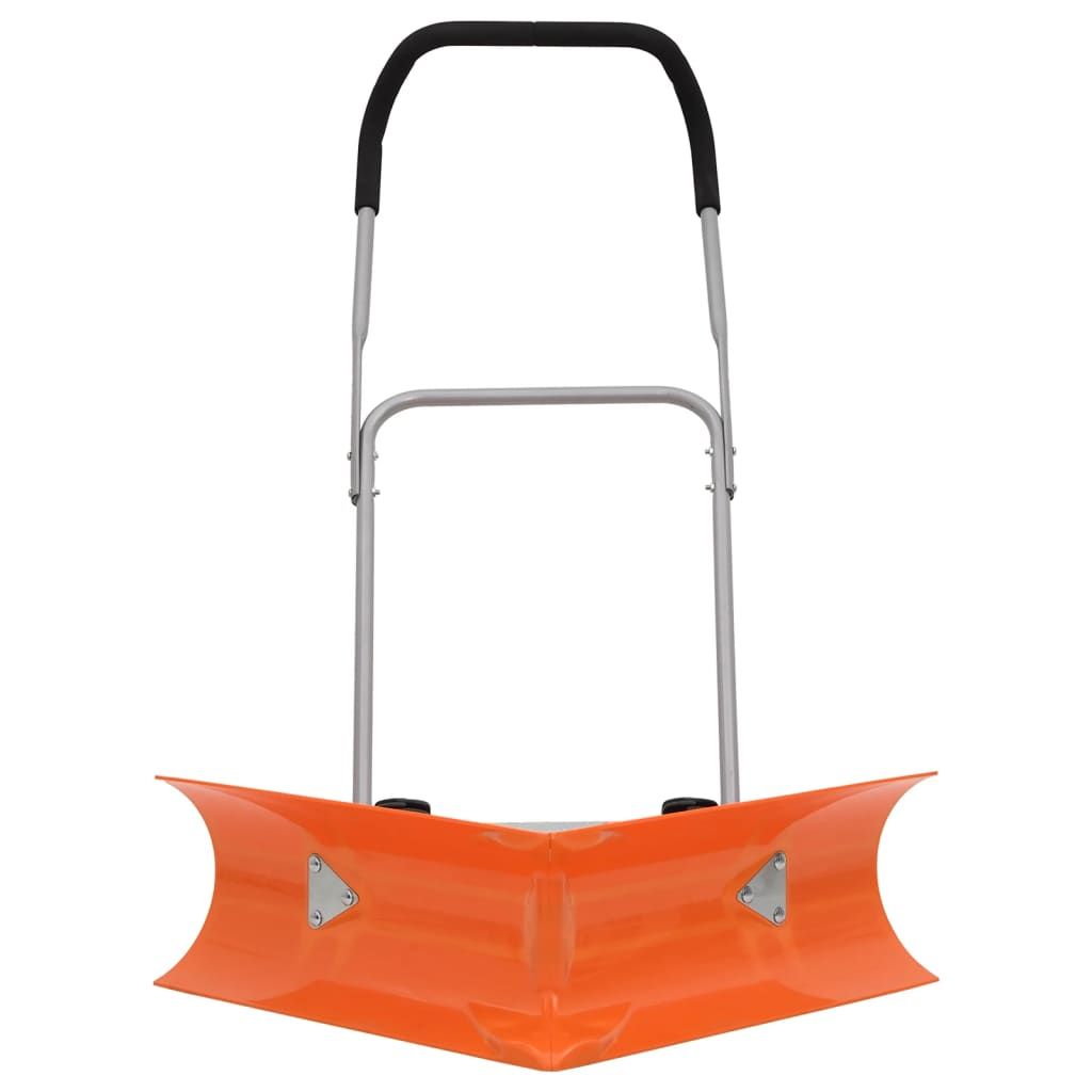 lumikola Kaksikulmainen jatkovarrella oranssi teräs (64820)