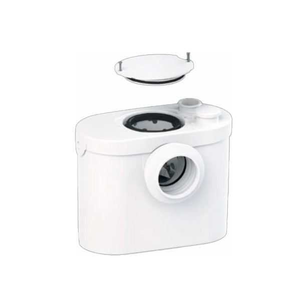 WC-pumppaamo Saniflo Up, pienjätevesipumppaamo P-lukollisiin wc-istuimiin